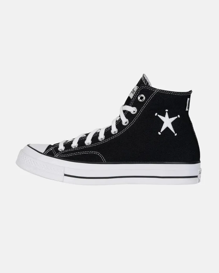 Accessories MenWomen Stussy STSSY U0026 CONVERSE CHUCK 70 HI Blackwhite