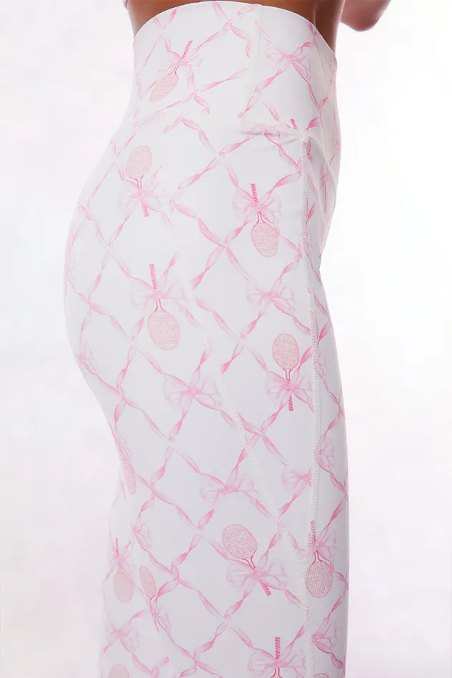 Active Women LoveShackFancy Highland Active Legging Sweetheart Pink