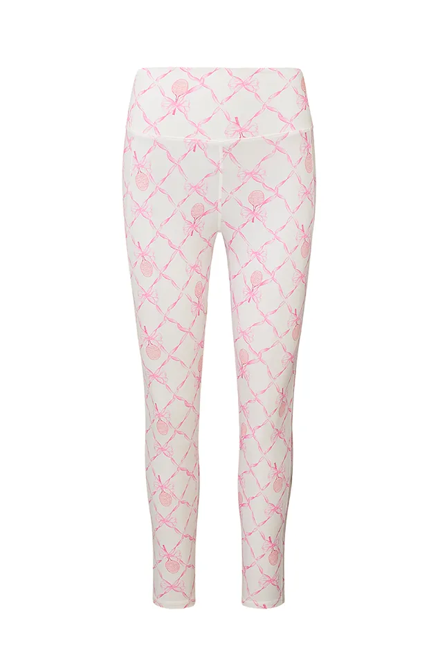 Active Women LoveShackFancy Highland Active Legging Sweetheart Pink