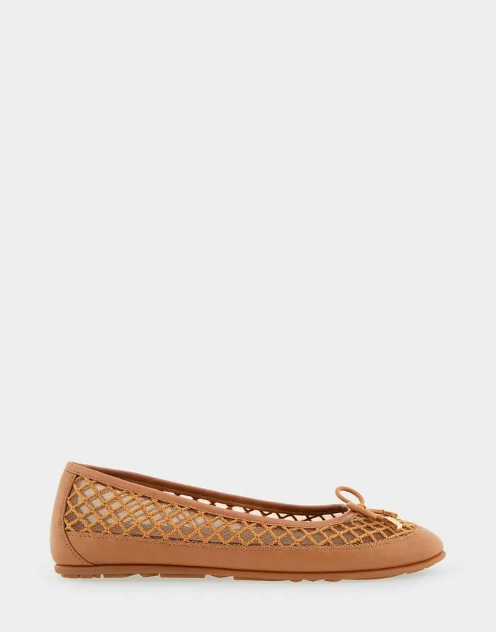 Aerosoles Comfortable Women039s Mesh Knit Ballet Flat In Tan Mesh Combo Mesh Fabric Tan Mesh Combo Women Clogs and Mules Aerosoles Comfortable Women039s Mesh Knit Ballet Flat In Tan Mesh Combo Mesh Fabric Tan Mesh Combo Women Clogs and Mules