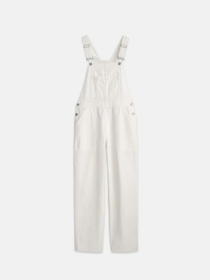 Alex Mill Jumpsuits Women Lili Overall In White Denim White