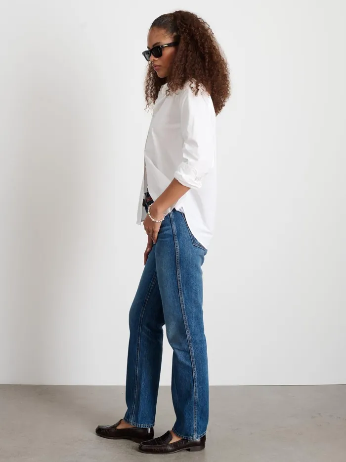 Alex Mill Shirts Tops Women Val Shirt In Poplin White