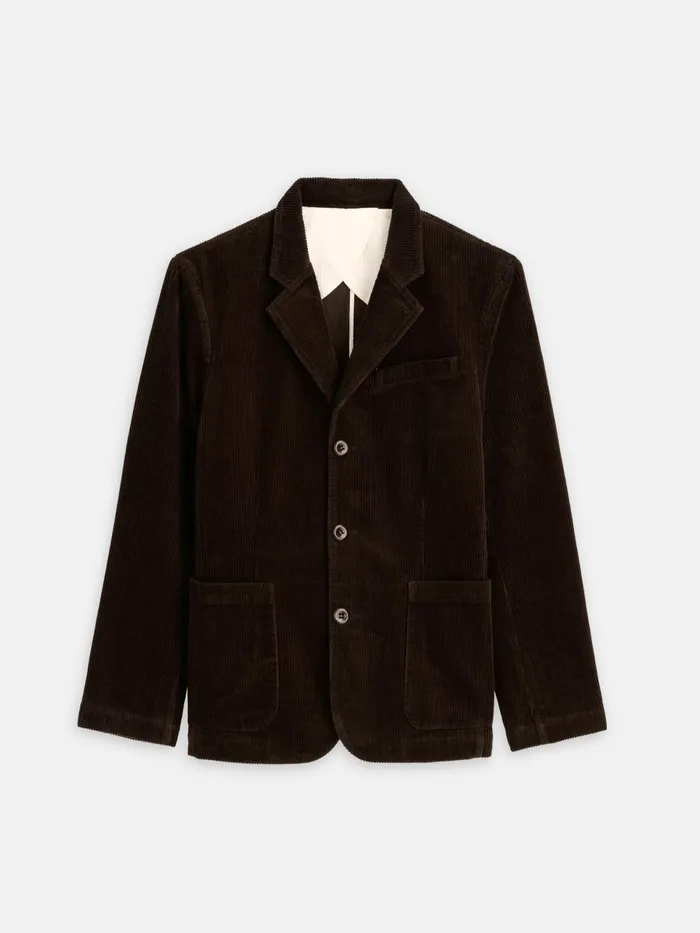 Alex Mill Suiting Blazers Men Mill Blazer In Corduroy Chocolate