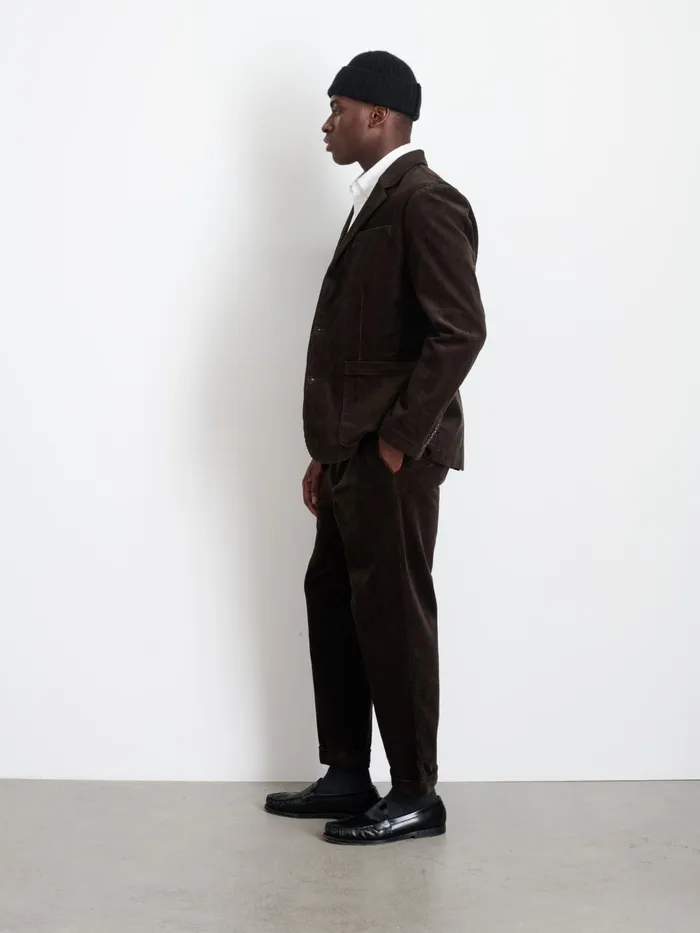Alex Mill Suiting Blazers Men Mill Blazer In Corduroy Chocolate Alex Mill Suiting Blazers Men Mill Blazer In Corduroy Chocolate