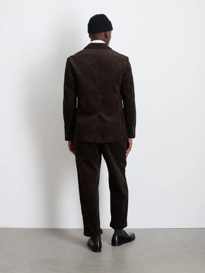 Alex Mill Suiting Blazers Men Mill Blazer In Corduroy Chocolate Alex Mill Suiting Blazers Men Mill Blazer In Corduroy Chocolate
