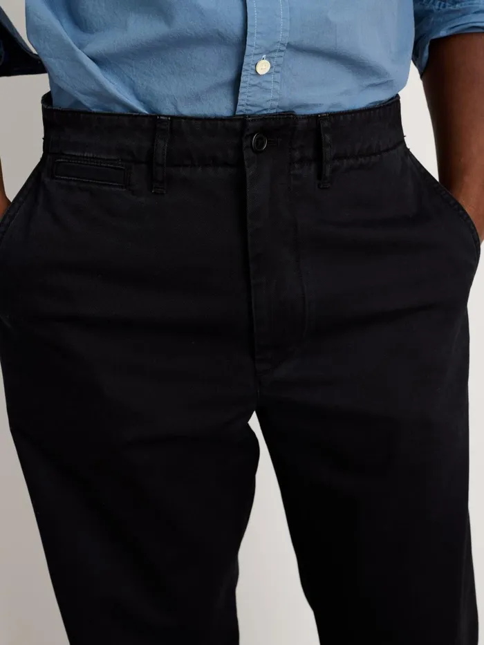 Alex Mill Suiting Blazers Men Straight Leg Pant In Vintage Washed Chino Washed Black