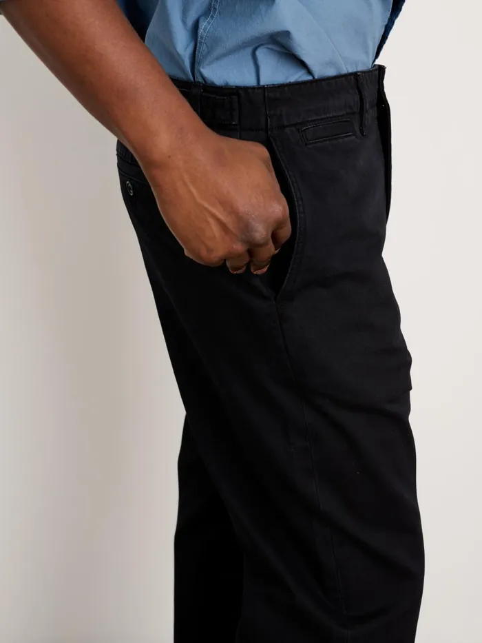 Alex Mill Suiting Blazers Men Straight Leg Pant In Vintage Washed Chino Washed Black