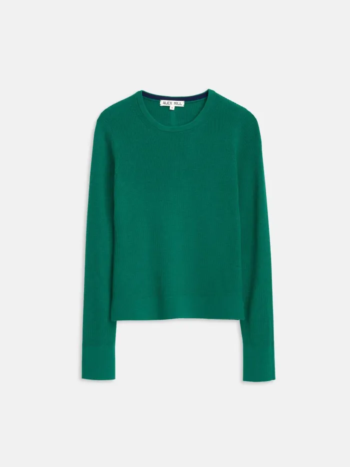 Alex Mill Sweaters Women Ava Sweater Tee Emerald