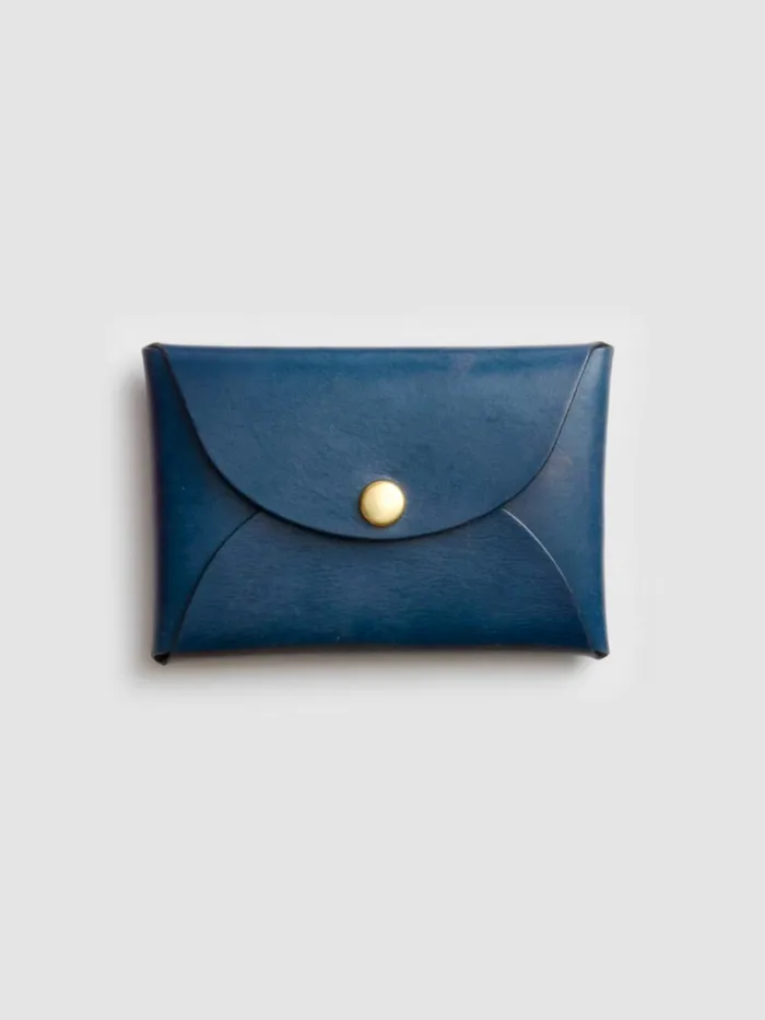 Alex Mill Women Maximum Henry Snap Card Case Blue