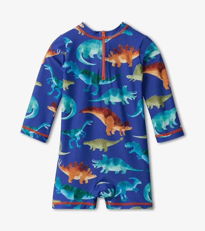 Baby Boys Dino Park OnePiece Rashguard Hatley