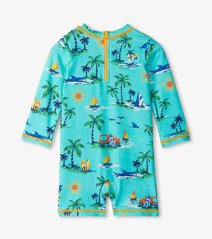 Baby Boys Vintage Holiday OnePiece Rashguard Hatley