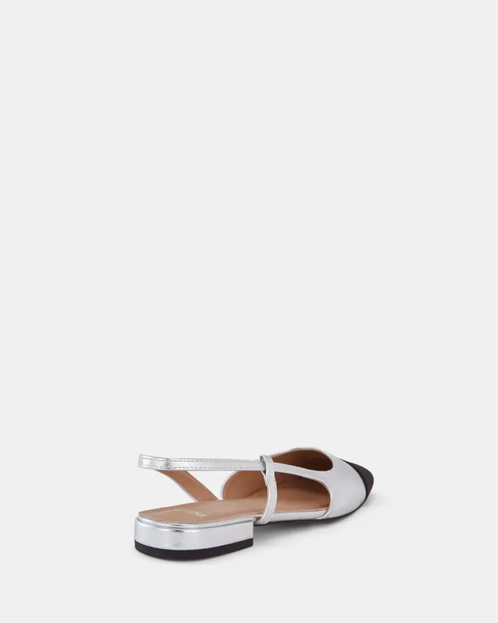 Ballet Flats Women NOVO Shoes CLASSIC SILVER Ballet Flats