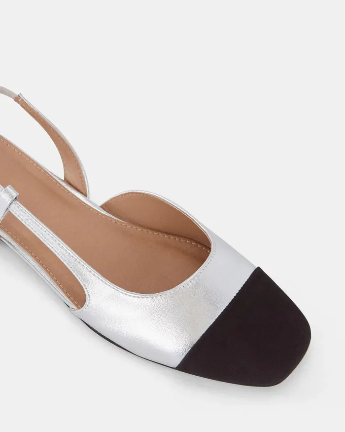 Ballet Flats Women NOVO Shoes CLASSIC SILVER Ballet Flats