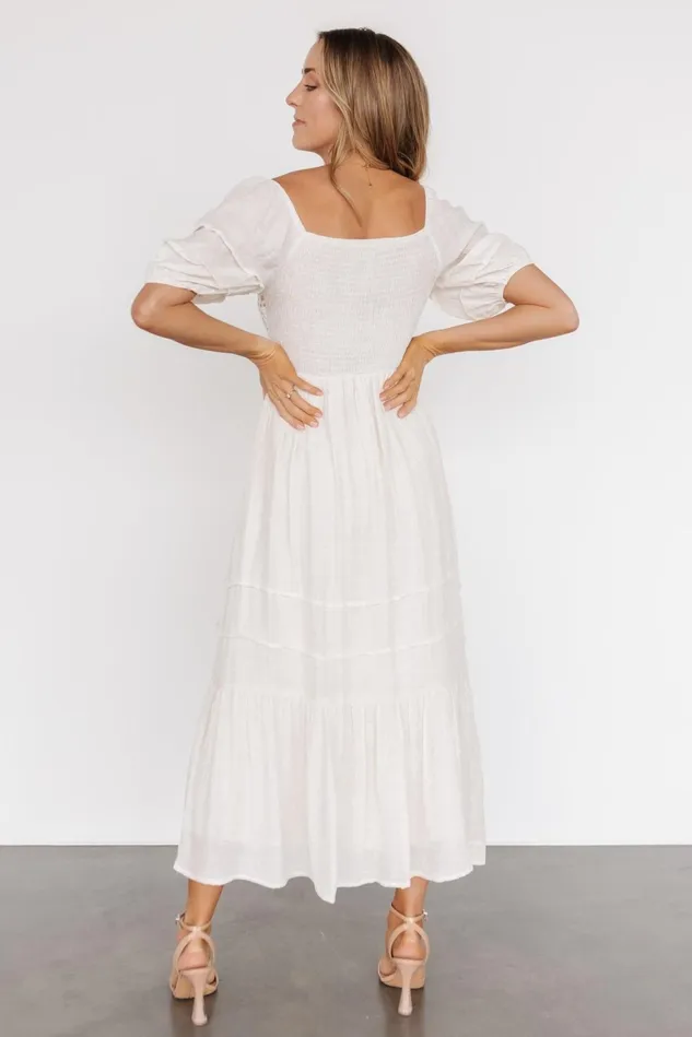 Baltic Born Midi Dresses Women Archer Boho Dress Beige Baltic Born Midi Dresses Women Archer Boho Dress Beige
