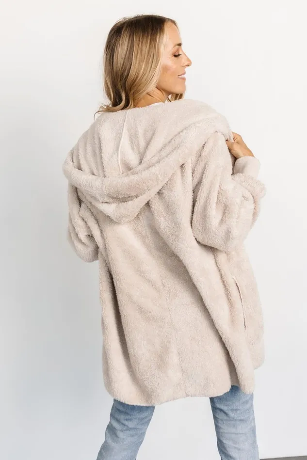 Baltic Born Outerwear Women Melrose Teddy Jacket Oatmeal Baltic Born Outerwear Women Melrose Teddy Jacket Oatmeal