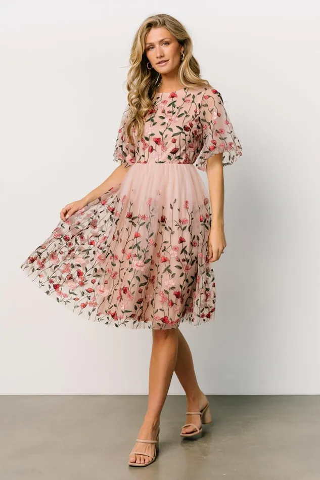 Baltic Born Wedding Guest Women Duchess Tulle Dress Rose Garden Baltic Born Wedding Guest Women Duchess Tulle Dress Rose Garden
