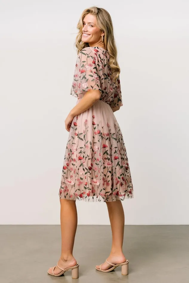 Baltic Born Wedding Guest Women Duchess Tulle Dress Rose Garden Baltic Born Wedding Guest Women Duchess Tulle Dress Rose Garden