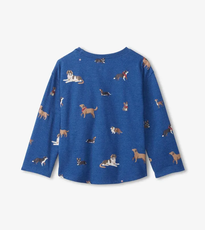 Bandana Dogs Long Sleeve TShirt Hatley