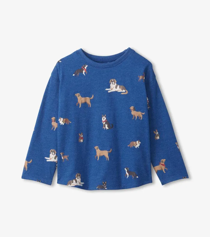 Bandana Dogs Long Sleeve TShirt Hatley