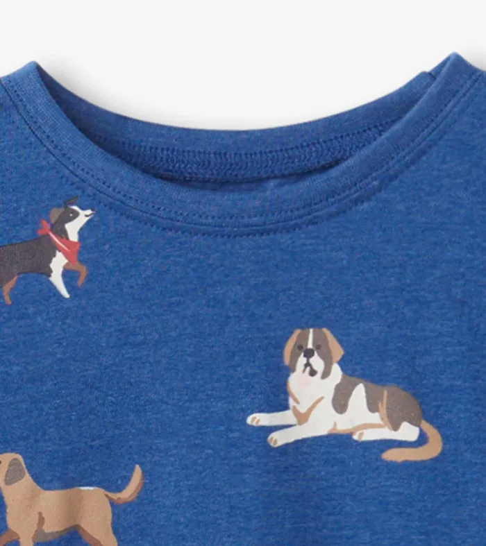 Bandana Dogs Long Sleeve TShirt Hatley