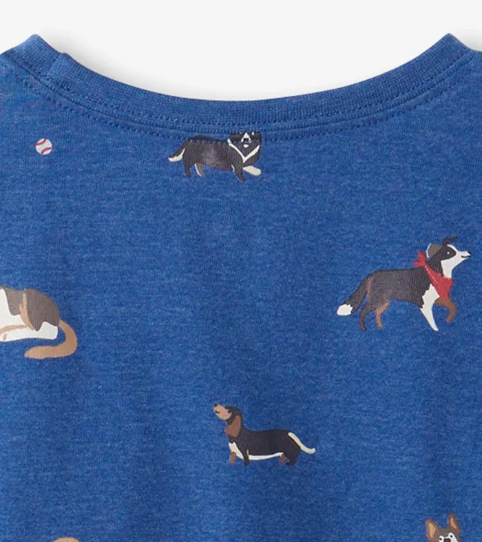 Bandana Dogs Long Sleeve TShirt Hatley