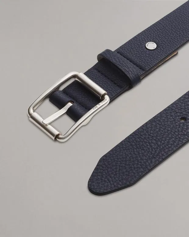Belts Men Rag and Bone Evan Leather Belt Salute