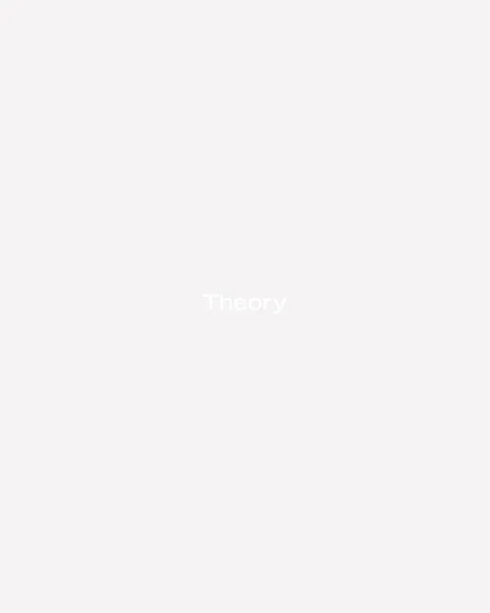 Belts Men Theory Reversible Belt In Leather Black