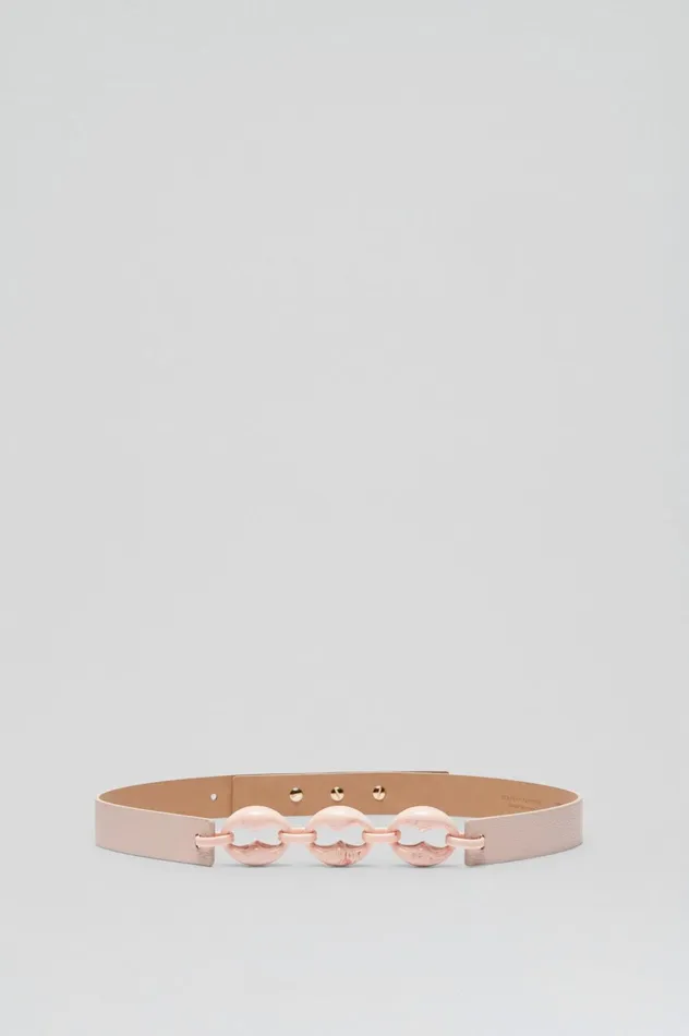 Belts Women Scanlan Theodore RESIN CHUNKY TRIM BELT 25 Chalkpink Belts Women Scanlan Theodore RESIN CHUNKY TRIM BELT 25 Chalkpink