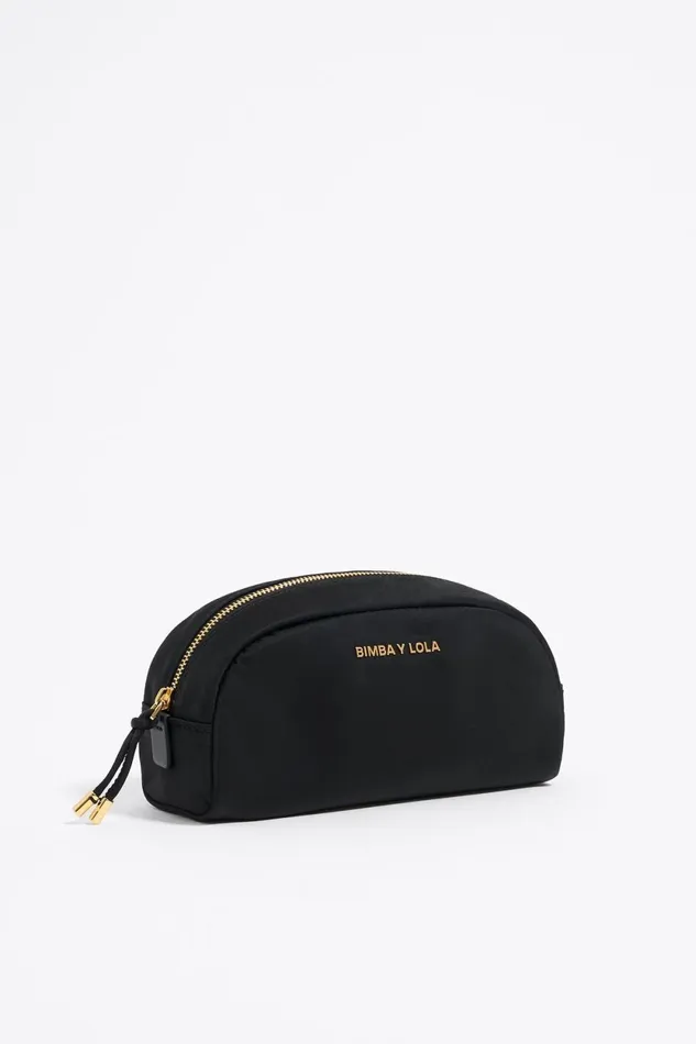 Black Nylon Makeup Case Black Women Bimba Y Lola Nylon