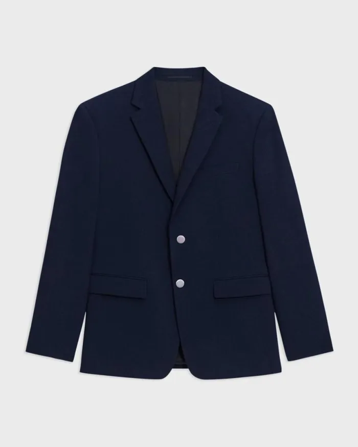 Blazers Jackets Men Theory Morton Blazer In Textured Gabardine Baltic Blazers Jackets Men Theory Morton Blazer In Textured Gabardine Baltic