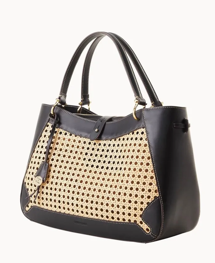 Boldrini Vienna Camilla Black Woman Dooney and Bourke Satchels Boldrini Vienna Camilla Black Woman Dooney and Bourke Satchels