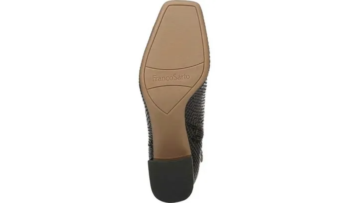 Boots Women Franco Sarto Franco Marquee Bootie Black Snake Print Leather