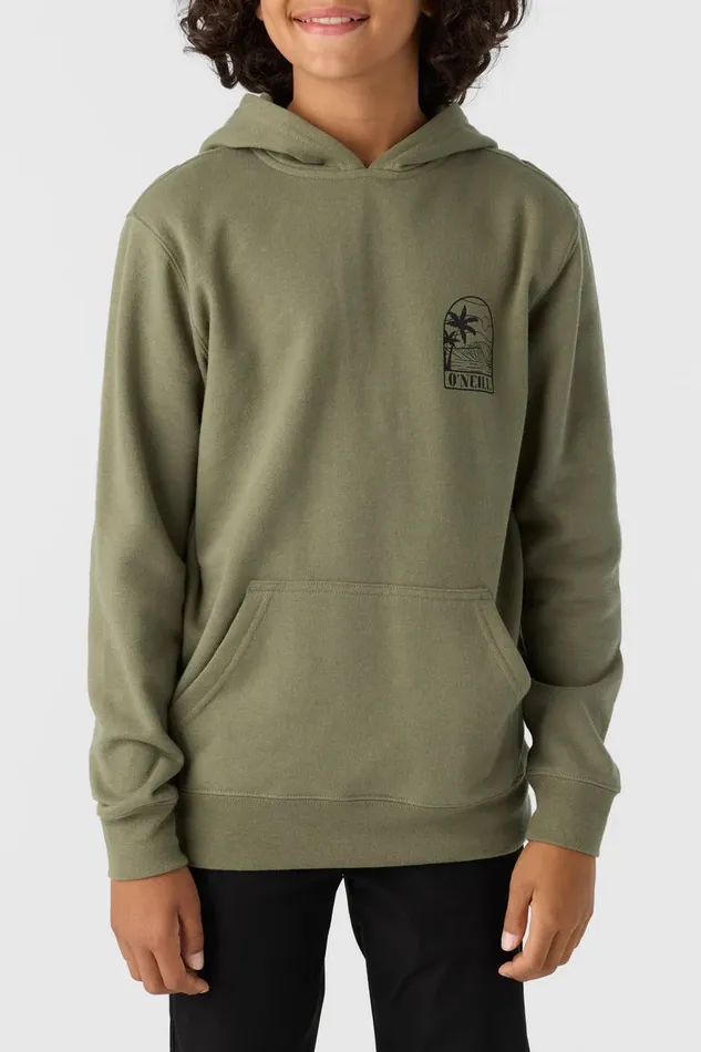 BOY039S FIFTY TWO FLEECE PULLOVER Deep Lichen Green 2 Kids O039NEILL Boy039S Clothing