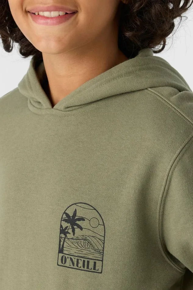 BOY039S FIFTY TWO FLEECE PULLOVER Deep Lichen Green 2 Kids O039NEILL Boy039S Clothing