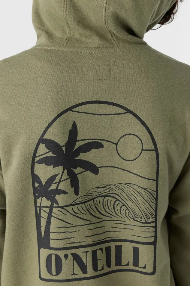 BOY039S FIFTY TWO FLEECE PULLOVER Deep Lichen Green 2 Kids O039NEILL Boy039S Clothing