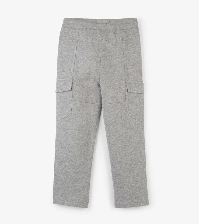 Boys Grey Cargo Joggers Hatley