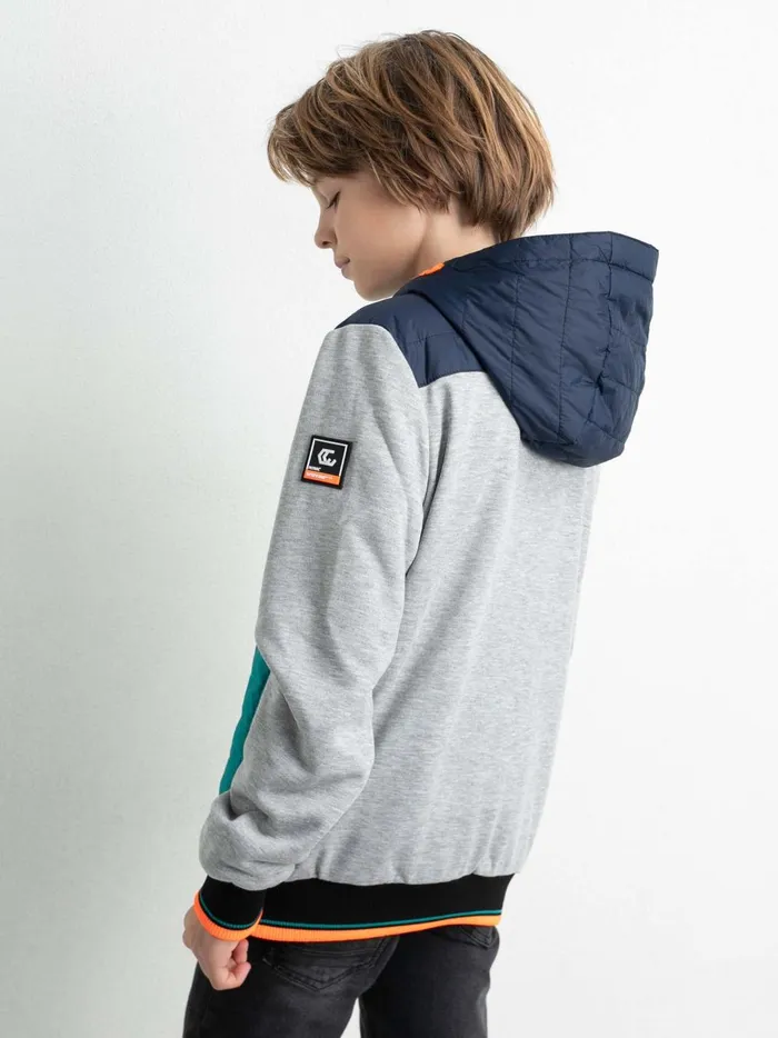 Boys Jackets Petrol Industries Colourblock Jacket Green Coral