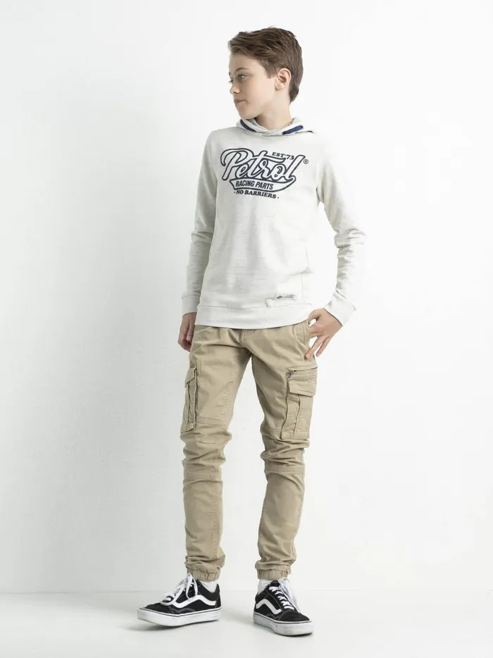 Boys Pants Petrol Industries Cargo Trousers Wild Dessert