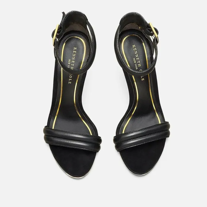 Brooke Ankle Strap Stiletto Black Women Kenneth Cole Heels