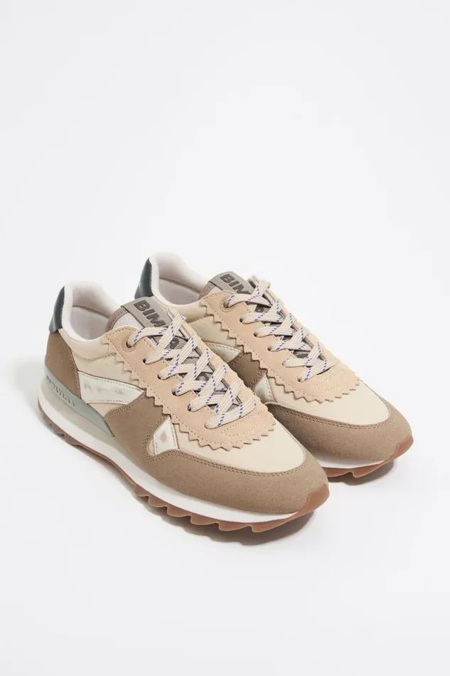 Brown Technical Sneaker Taupe Women Bimba Y Lola Sneakers Brown Technical Sneaker Taupe Women Bimba Y Lola Sneakers
