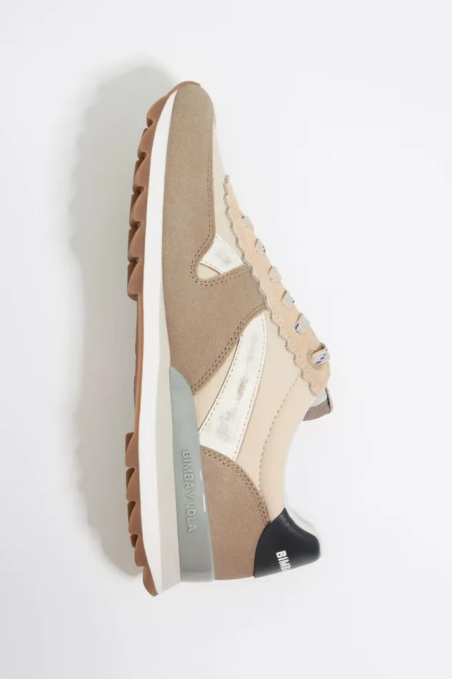 Brown Technical Sneaker Taupe Women Bimba Y Lola Sneakers Brown Technical Sneaker Taupe Women Bimba Y Lola Sneakers