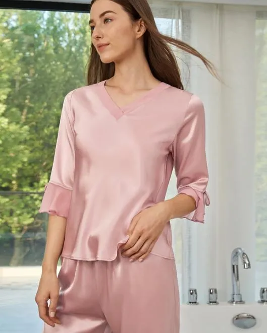 Buy Womenx27s Pajama Sets 100 Pure Silk Pyajamas Women Lilysilk Pajamas