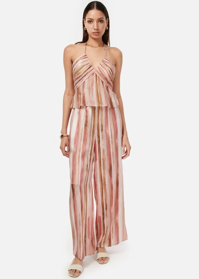 CAMI NYC Camisoles Women Rhea Camisole Painterly Stripe