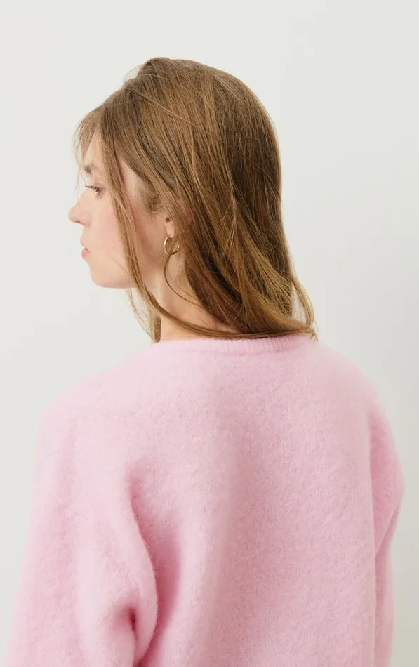 Cardigan Vitow Melange Sugared Almond Women American Vintage Jumpers and Cardigans Cardigan Vitow Melange Sugared Almond Women American Vintage Jumpers and Cardigans