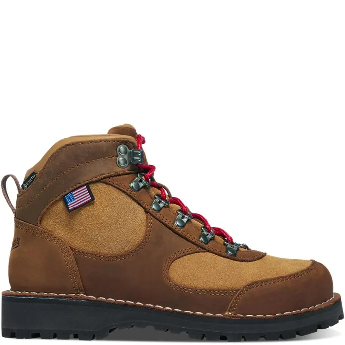 Cascade Crest Grizzly BrownRhodo Red Women Danner Boots