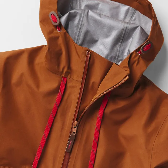 Cascade Crest Packable GTX Jacket Glazed Ginger Women Danner Outerwear