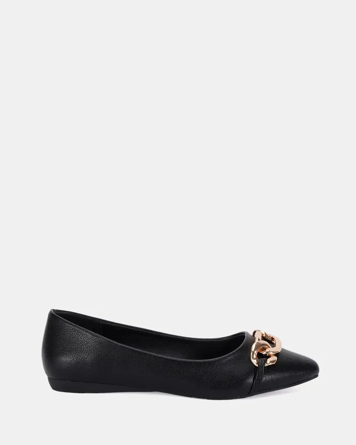 Casuals NOVO Shoes Women CLOVA BLACK Ballet Flats