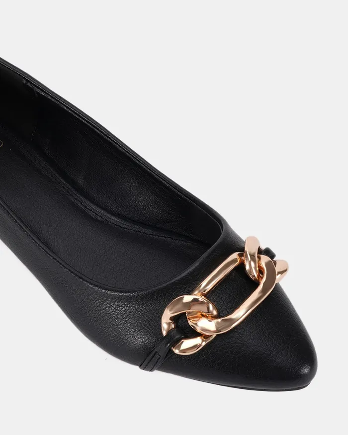 Casuals NOVO Shoes Women CLOVA BLACK Ballet Flats
