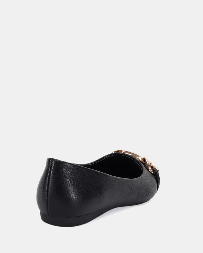Casuals NOVO Shoes Women CLOVA BLACK Ballet Flats