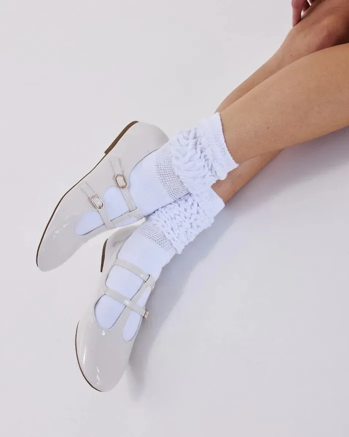 CATANZARO CREAM Ballet Flats Women Ballet Flats NOVO Shoes